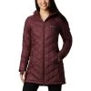 Women's Columbia Heavenly Long Hooded Jacket Malbec