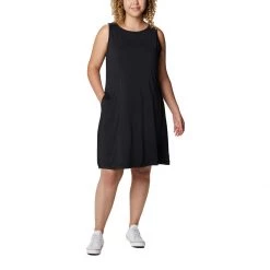 Women's Columbia Plus Chill River Printed Dress Black -Columbia popular shop unnamed file 255