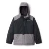 Boys' Columbia Lightning Jacket Black/city Grey