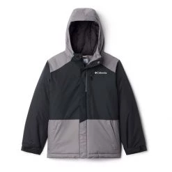 Boys' Columbia Lightning Jacket Black/city Grey