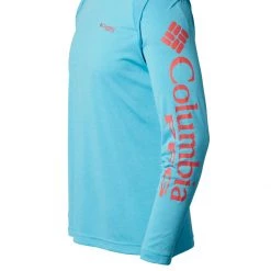Men's Columbia PFG Terminal Tackle Heather Long Sleeve Shirt Atoll Heather -Columbia popular shop unnamed file 325