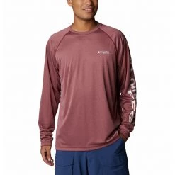 Men's Columbia PFG Terminal Tackle Heather Long Sleeve Shirt Atoll Heather -Columbia popular shop unnamed file 330