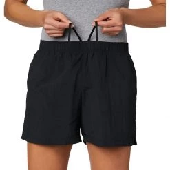 Women's Columbia Plus Sandy River Hybrid Shorts Black -Columbia popular shop unnamed file 353