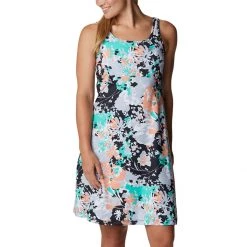 Women's Columbia Plus PFG Freezer III Dress Atlantic Floral