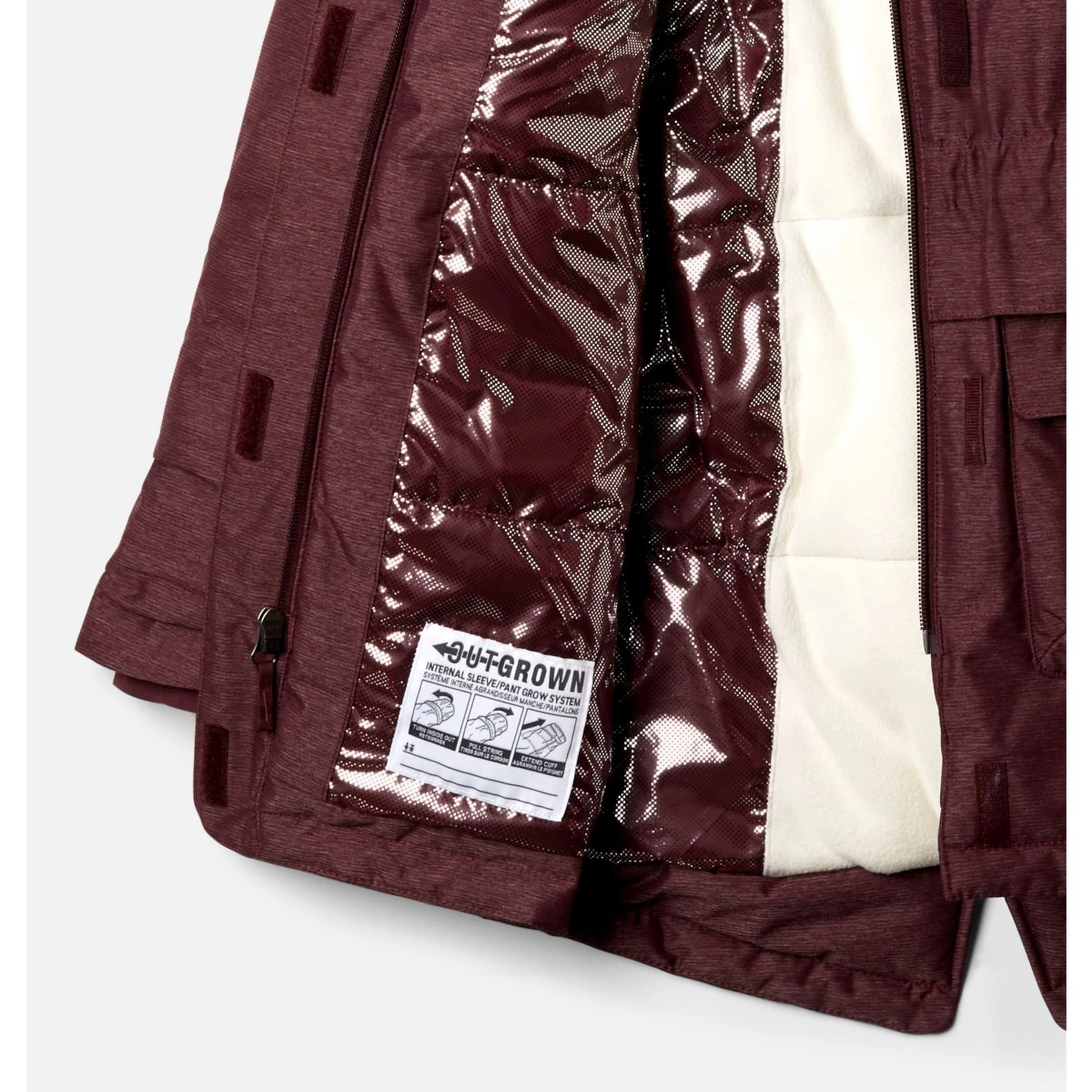 Girls' Columbia Nordic Strider Jacket Black 2 Girls' Columbia Nordic Strider Jacket Black - Image 2