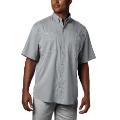 Columbia popular shop 34 Men's Columbia PFG Tamiami II Short Sleeve Shirt Fossil