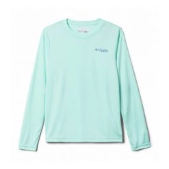 Boys' Columbia PFG Terminal Tackle Fish Flag Long Sleeve Shirt Black -Columbia popular shop unnamed file 414