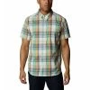 Men's Columbia Rapid Rivers II Short Sleeve Shirt Coral Reef
