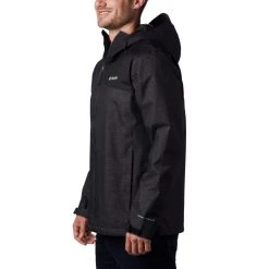 Men's Columbia Ridge Gates Rain Jacket Black Denim/black Trill -Columbia popular shop unnamed file 480