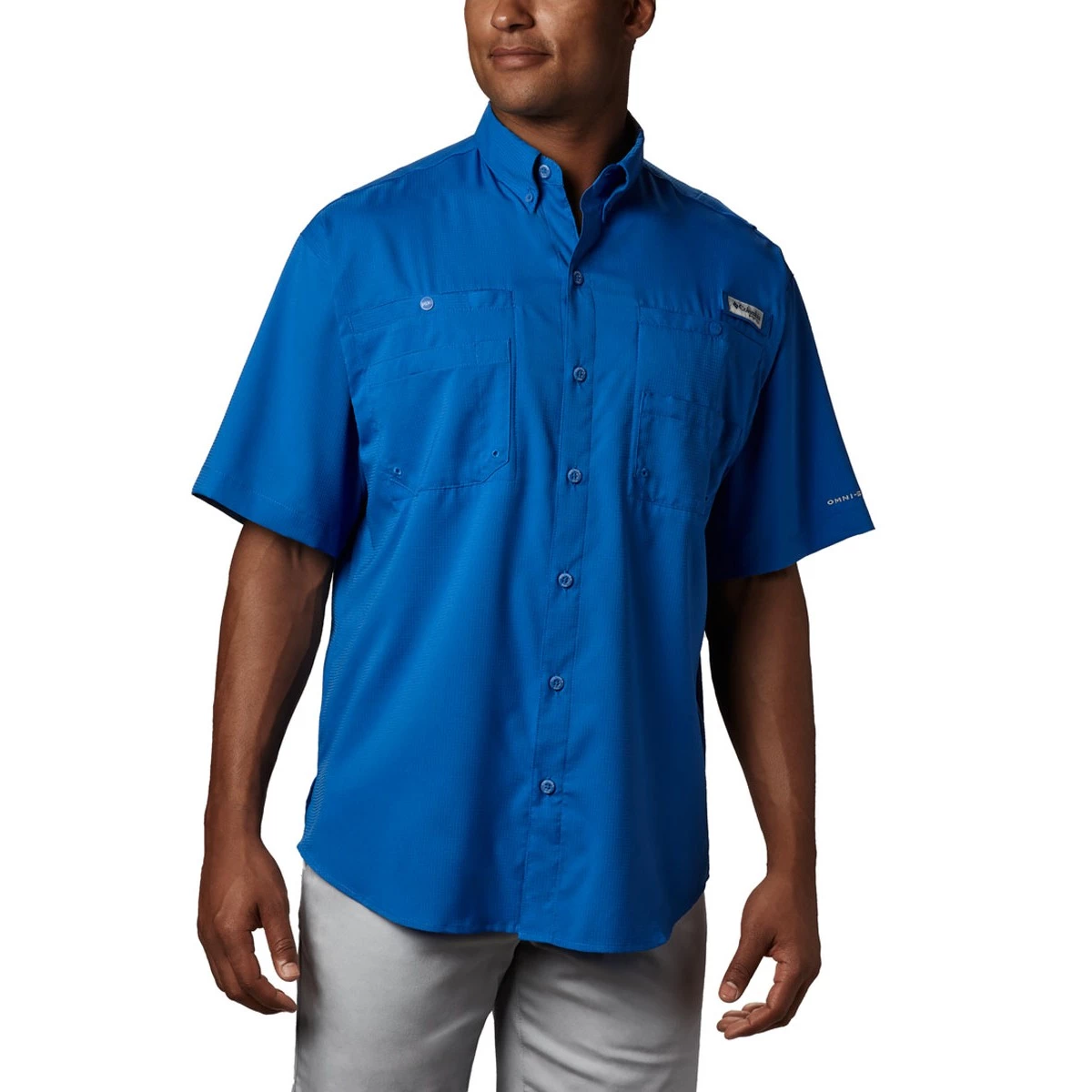 Men's Columbia PFG Tamiami II Short Sleeve Shirt Fossil 9 Men's Columbia PFG Tamiami II Short Sleeve Shirt Fossil - Image 9