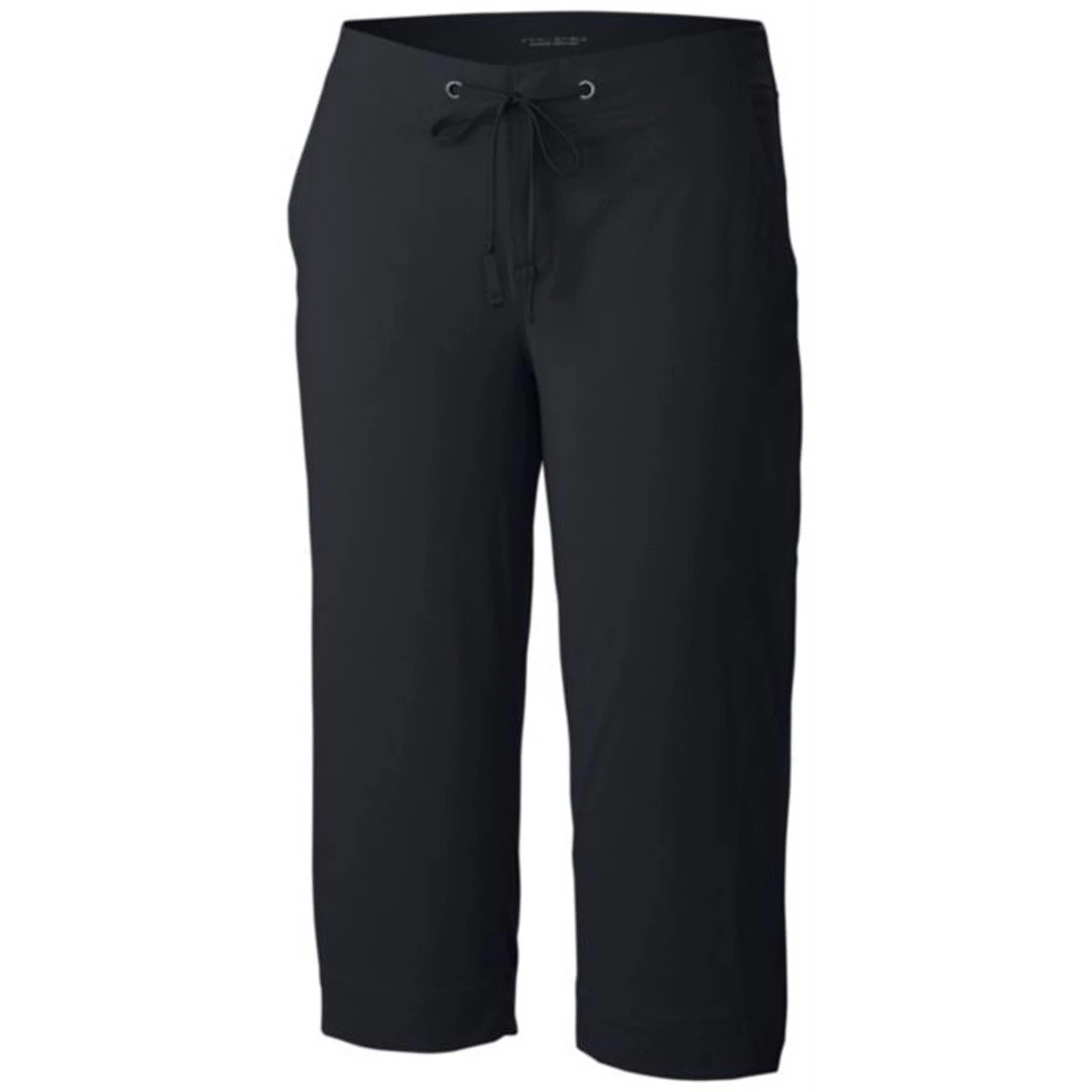 Women's Columbia Plus Anytime Outdoor Capris Black 2 Women's Columbia Plus Anytime Outdoor Capris Black - Image 2