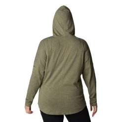 Women's Columbia Plus Cades Cove Full Zip Hoodie Stone Green -Columbia popular shop unnamed file 526