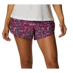 Women's Columbia Bogata Bay Stretch Printed Hybrid Shorts Fuchsia Dot -Columbia popular shop unnamed file 538