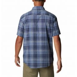 Men's Columbia Under Exposure Yarn Dye Short Sleeve Shirt Dark Mountain Madras -Columbia popular shop unnamed file 542