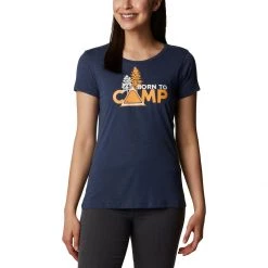 Women's Columbia Daisy Days T-Shirt Nocturnal Heather Born -Columbia popular shop unnamed file 572