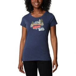 Women's Columbia Daisy Days T-Shirt Nocturnal Heather Born -Columbia popular shop unnamed file 573
