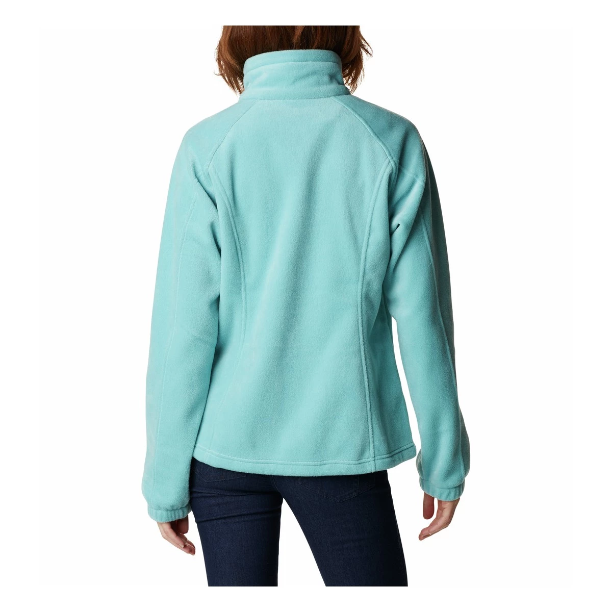Women's Columbia Plus Benton Springs Full Zip Jacket Coral Reef 2 Women's Columbia Plus Benton Springs Full Zip Jacket Coral Reef - Image 2