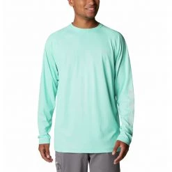 Men's Columbia Terminal Deflector Long Sleeve Shirt Collegiate Navy