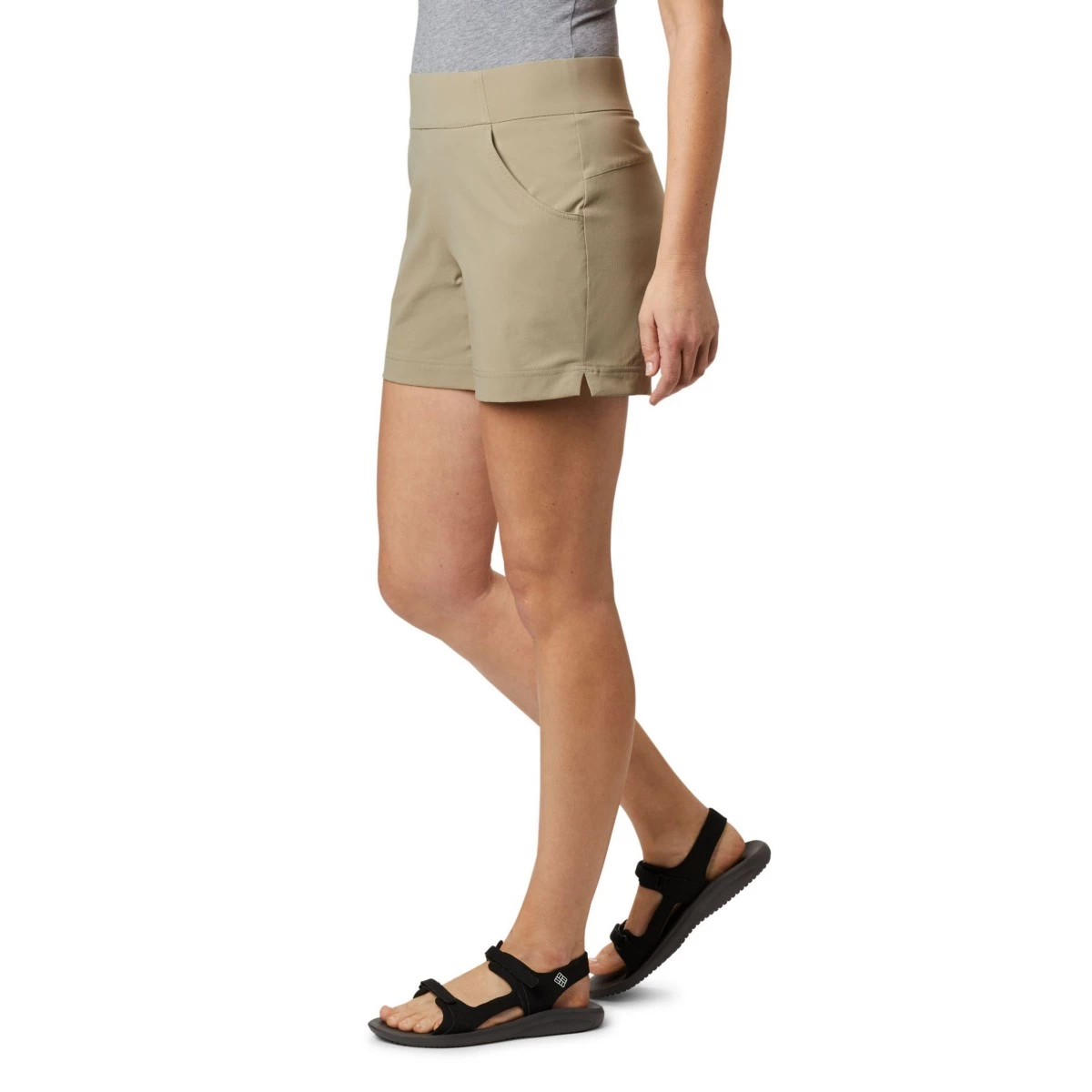 Women's Columbia Anytime Chino Shorts City Grey 6 Women's Columbia Anytime Chino Shorts City Grey - Image 6