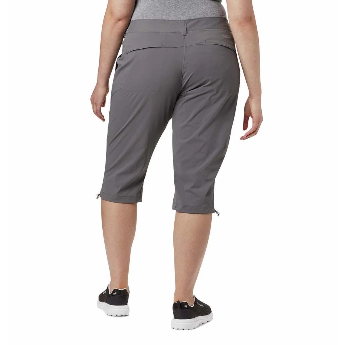 Women's Columbia Plus Saturday Trail II Capris City Grey 2 Women's Columbia Plus Saturday Trail II Capris City Grey - Image 2