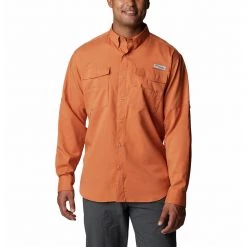 Men's Columbia Blood And Guts IV Woven Shirt Fossil