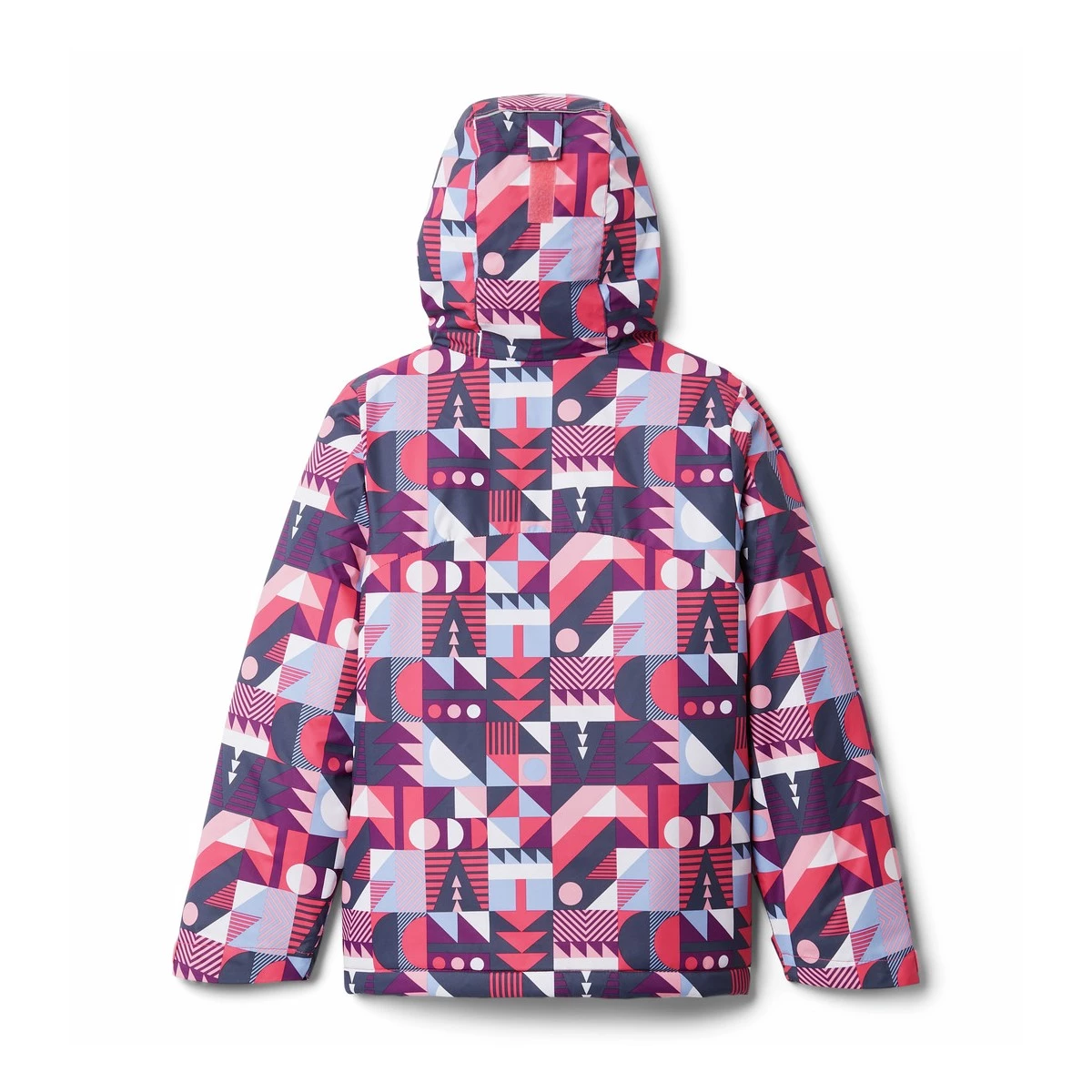 Girls' Columbia Horizon Ride Jacket Plum Folk Floral Print 3 Girls' Columbia Horizon Ride Jacket Plum Folk Floral Print - Image 3