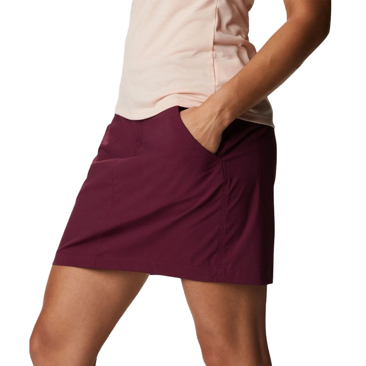 Women's Columbia Saturday Trail Skort Marionberry 2 Women's Columbia Saturday Trail Skort Marionberry - Image 2