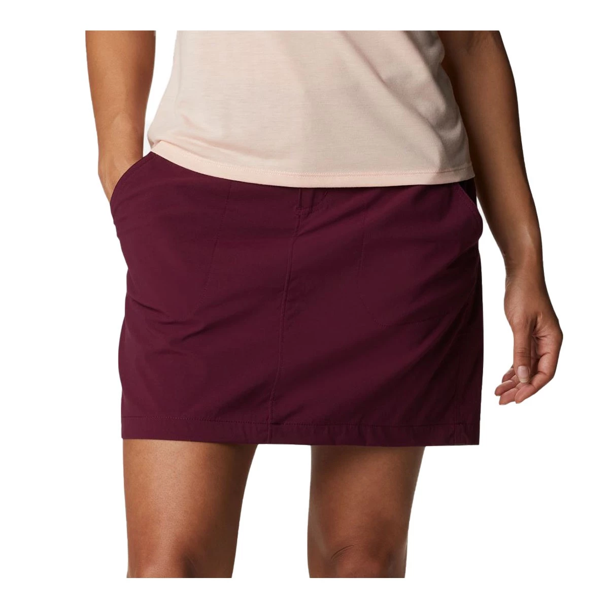 Women's Columbia Saturday Trail Skort Marionberry 4 Women's Columbia Saturday Trail Skort Marionberry - Image 4