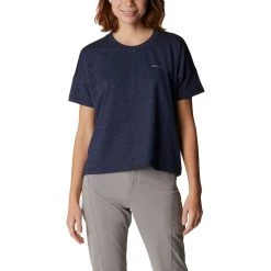 Women's Columbia Weekend Adventure™ Short Sleeve T-Shirt Dark Nocturnal -Columbia popular shop unnamed file 747