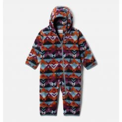 Baby Columbia Snowtop II Fleece Bunting Metal/check -Columbia popular shop unnamed file 765