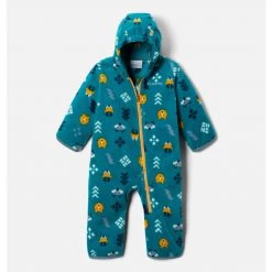 Baby Columbia Snowtop II Fleece Bunting Metal/check -Columbia popular shop unnamed file 766