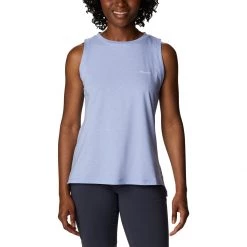 Women's Columbia Sun Trek Tank Top Red Hibiscus Heather -Columbia popular shop unnamed file 77