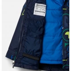 Boys' Columbia Whirlibird Interchangeable Jacket Coll Navy Typo Multi Print -Columbia popular shop unnamed file 770