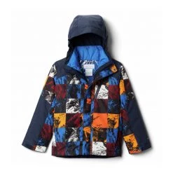 Boys' Columbia Whirlibird Interchangeable Jacket Coll Navy Typo Multi Print -Columbia popular shop unnamed file 772