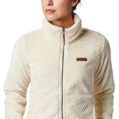 Women's Columbia Plus Fire Side II Sherpa Full Zip Jacket Stone Green -Columbia popular shop unnamed file 781