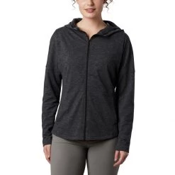 Women's Columbia Cades Cove Full Zip Hoodie Stone Green