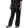Women's Columbia Plus Size Storm Surge Rain Pants Black