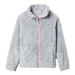 Girls' Columbia Fireside Sherpa Full Zip Jacket Pink Orchid