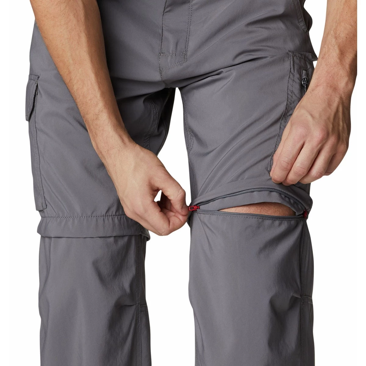 Columbia Men's Silver Ridge Utility Convertible Pants City Grey 2 Columbia Men's Silver Ridge Utility Convertible Pants City Grey - Image 2