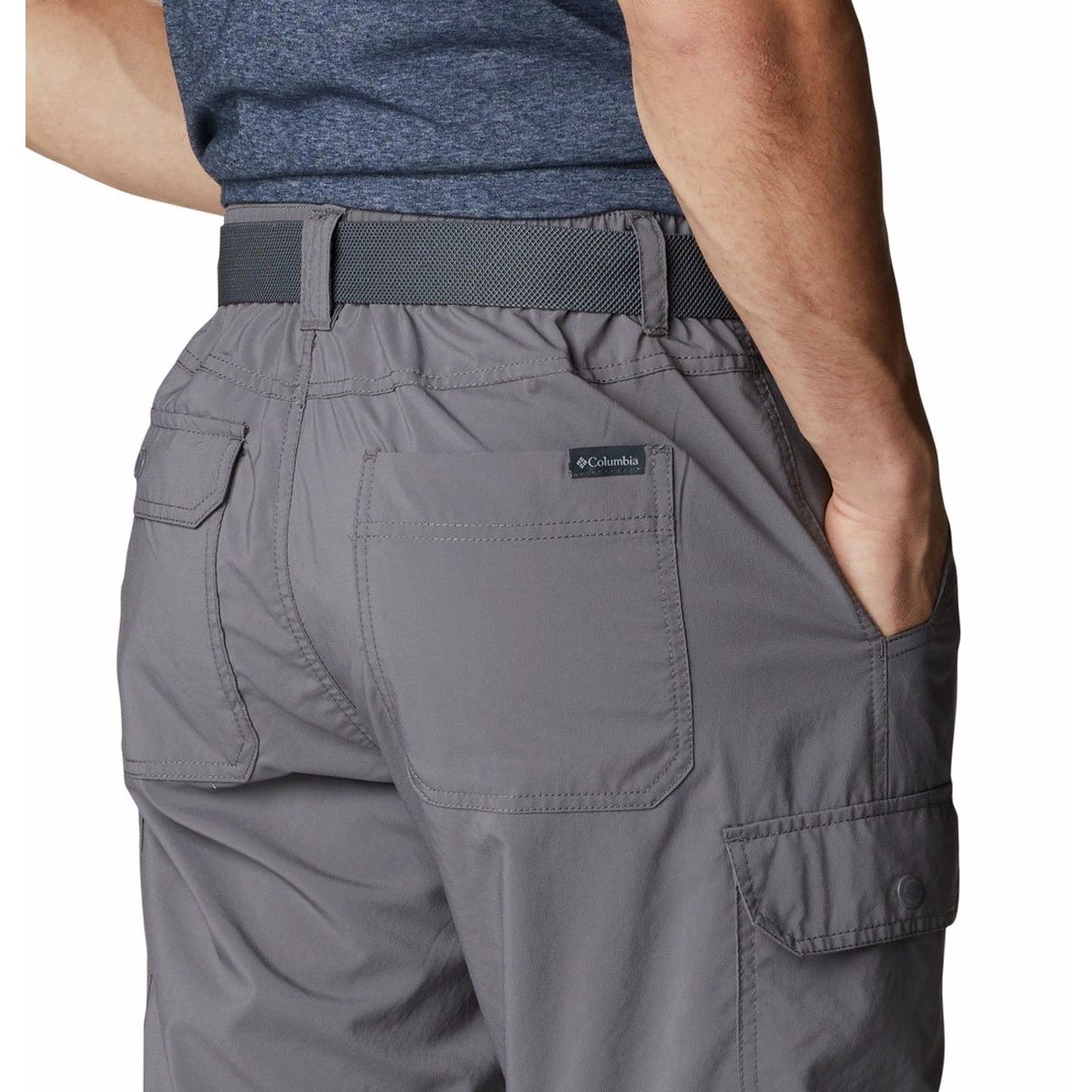 Columbia Men's Silver Ridge Utility Convertible Pants City Grey 5 Columbia Men's Silver Ridge Utility Convertible Pants City Grey - Image 5