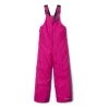 Toddler Girls' Columbia Snowslope II Bibs Bright Geranium