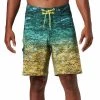 Men's Columbia PFG Offshore II Board Hybrid Shorts Americana Digi Camo Fade