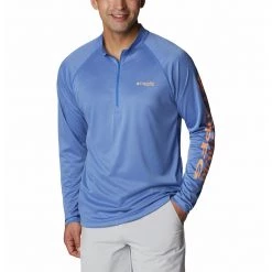 Men's Columbia Terminal Tackle Heather 1/4 Zip Cool Grey -Columbia popular shop unnamed file 946