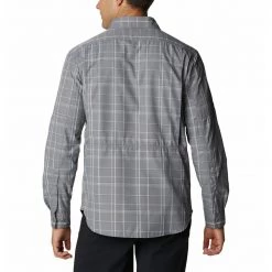 Men's Columbia Silver Ridge 2.0 Plaid Long Sleeve Shirt Grey -Columbia popular shop unnamed file 956